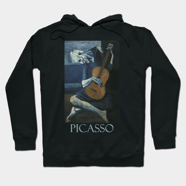 The Blind Guitarist (1904-05) by Pablo Picasso Hoodie by Naves